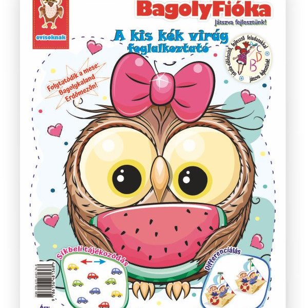 BAGOLYFIÓKA FOGLALKOZTATÓ FÜZET - A KIS KÉK VIRÁG