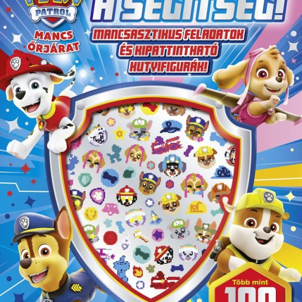 ÚTON A SEGÍTSÉG!  - MANCSASZTIKUS FELADATOK ÉS KIPATTINTHATÓ KUTYIFIGURÁK!