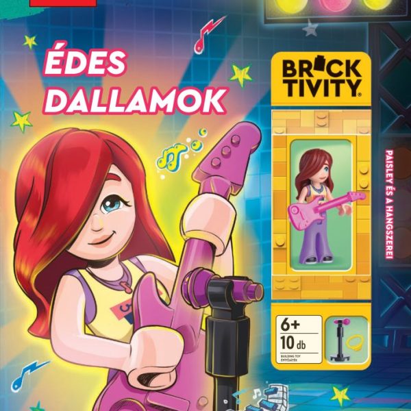 LEGO FRIENDS. ÉDES DALLAMOK - PAISLEY ÉS A HANGSZEREI MINIFIGURÁVAL