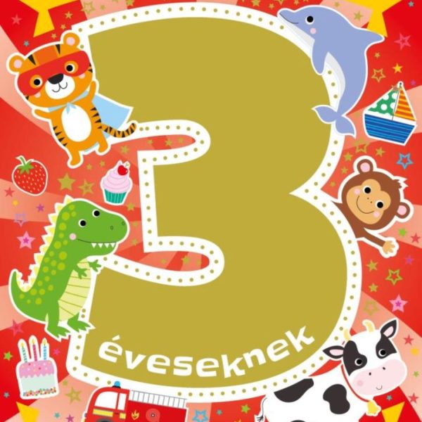 MÓKÁS MATRICÁK 3 ÉVESEKNEK - FOGLALKOZTATÓ FÜZET TÖBB MINT 60 MATRICÁVAL