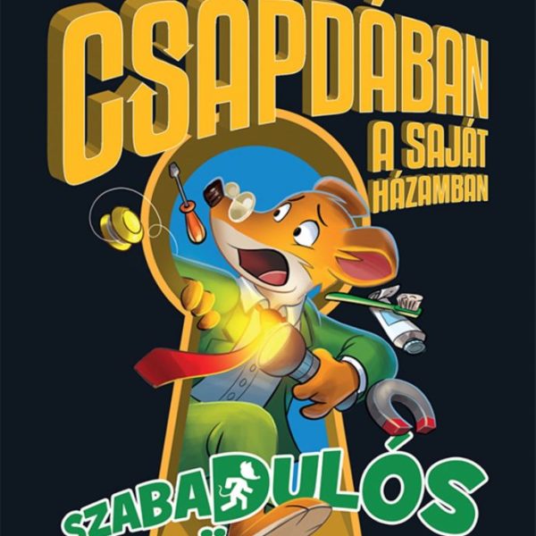 CSAPDÁBAN A SAJÁT HÁZAMBAN  SZABADULÓS KÖNYV
