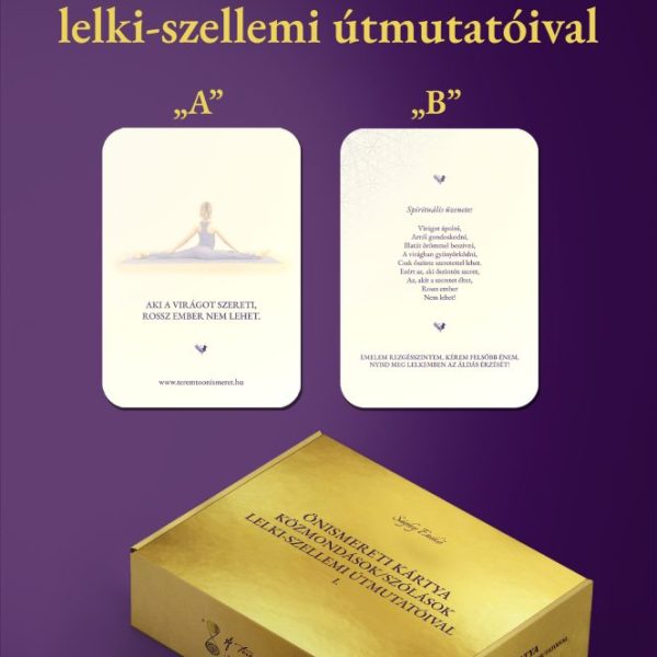 ÖNISMERETI KÁRTYA KÖZMONDÁSOK/SZÓLÁSOK LELKI-SZELLEMI ÚTMUTATÓIVAL I. RÉSZ