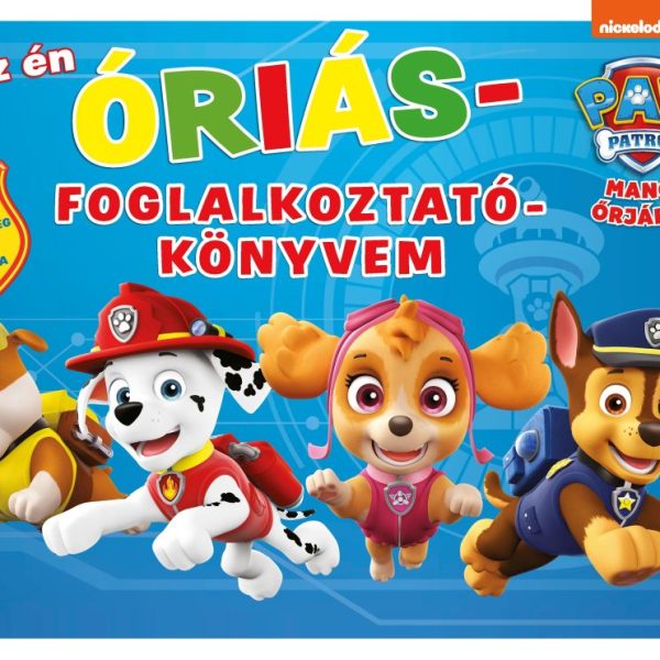 MANCS ŐRJÁRAT - AZ ÉN ÓRIÁS FOGLALKOZTATÓKÖNYVEM - 24 REJTVÉNY ÉS RENGETEG SZÍNE