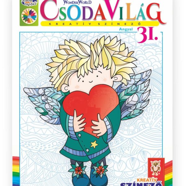 CSODAVILÁG KREATÍV SZÍNEZŐ 31. - ANGYAL