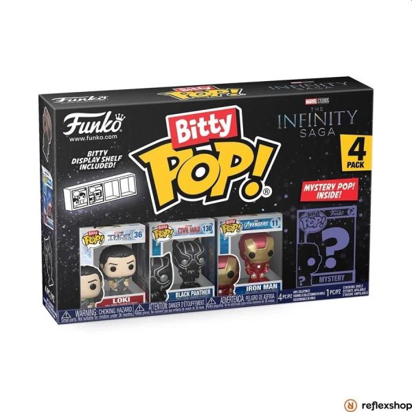 FUNKO BITTY POP! MARVEL - LOKI 4PK FIGURA