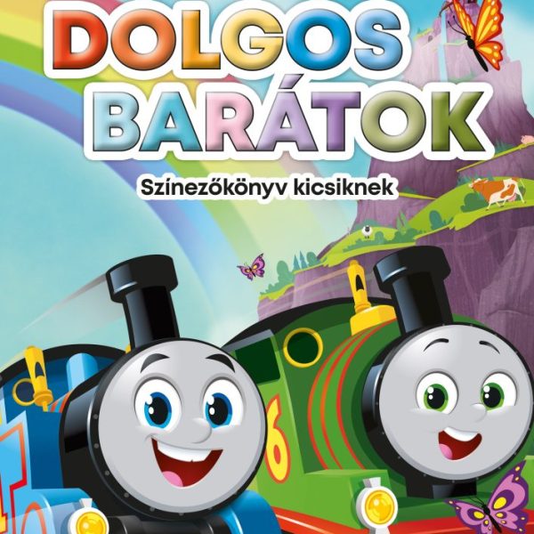 DOLGOS BARÁTOK - SZÍNEZŐKÖNYV KICSIKNEK - THOMAS &FRIENDS