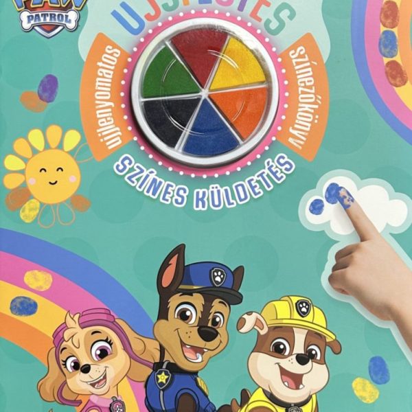 MANCS ŐRJÁRAT - UJJFESTÉS - SZÍNES KÜLDETÉS - UJJLENYOMATOS SZÍNEZŐKÖNYV