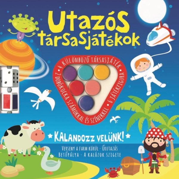 UTAZÓS TÁRSASJÁTÉKOK - KALANDOZZ VELÜNK!