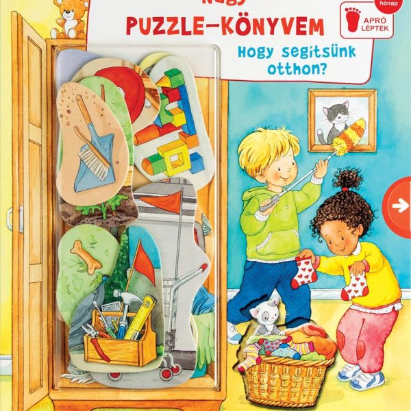 NAGY PUZZLE-KÖNYVEM - HOGY SEGÍTSÜNK OTTHON?