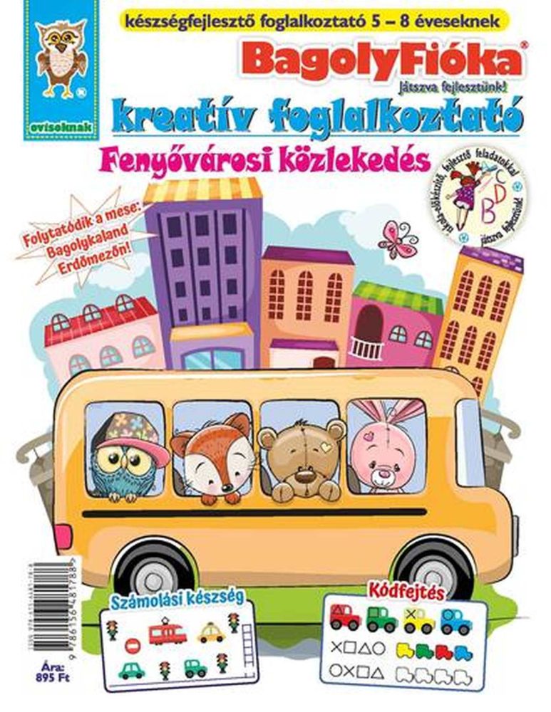 BAGOLYFIÓKA - FENYŐVÁROSI KÖZLEKEDÉS KREATÍV FOGLALKOZTATÓ