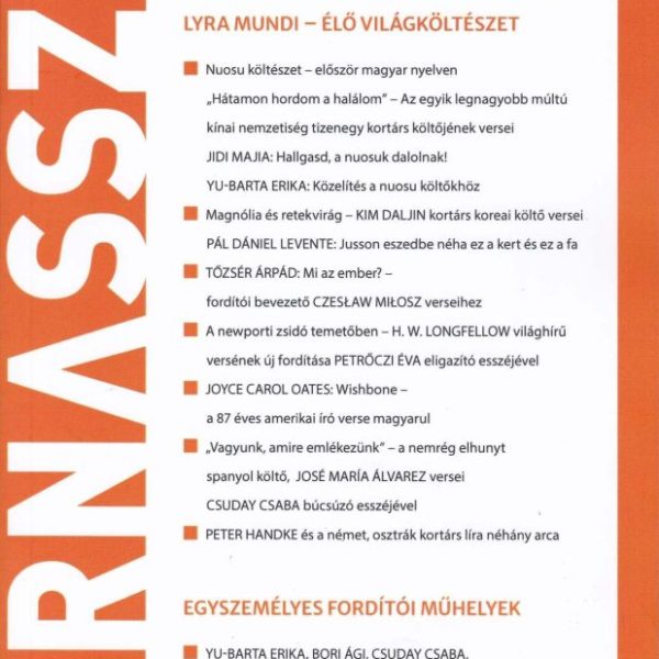 PARNASSZUS 2025/2