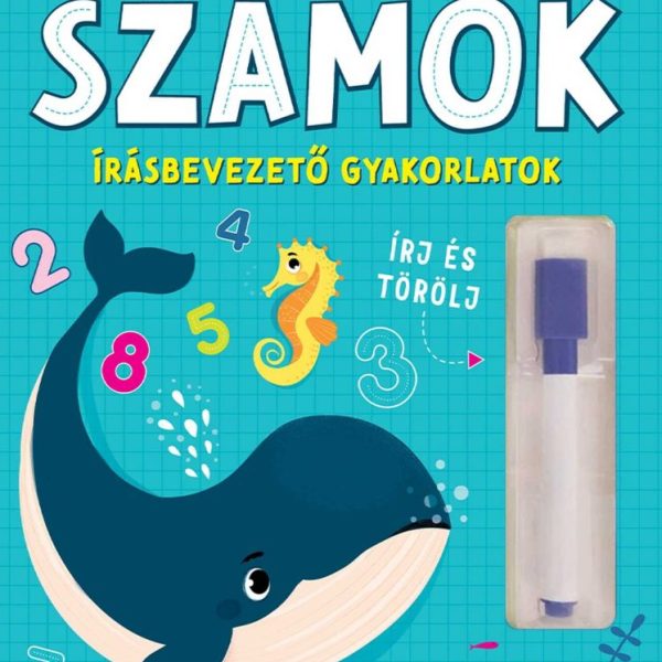 SZÁMOK - ÍRÁSBEVEZETŐ GYAKORLATOK (ÍRJ ÉS TÖÖRLJ)
