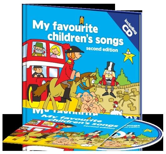 MY FAVOURITE CHILDREN'S SONGS (KÖNYV+CD)