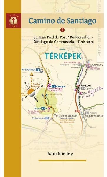 CAMINO DE SANTIAGO TÉRKÉPEK