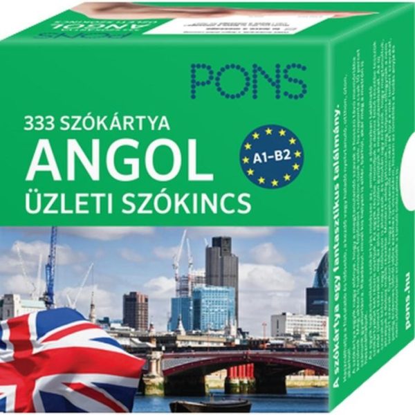 PONS SZÓKÁRTYÁK - ANGOL ÜZLETI SZÓKINCS