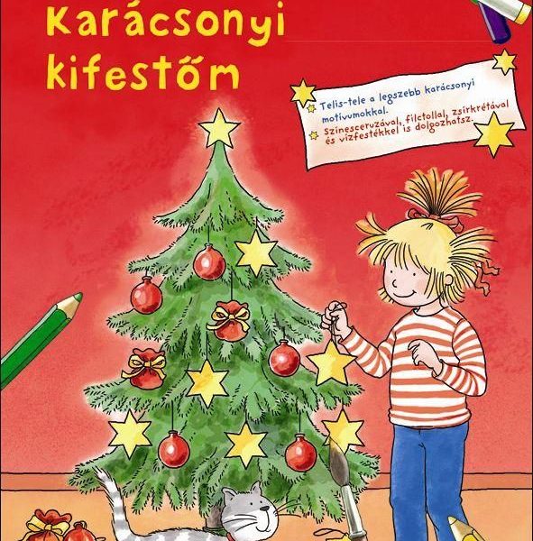 KARÁCSONYI KIFESTŐM - BARÁTNŐM, BORI FOGLALKOZTATÓ