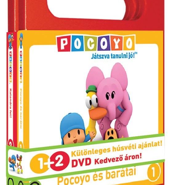 POCOYO DVD 1-2 DÍSZSZALAGGAL