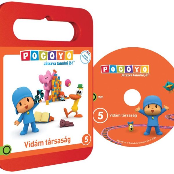 POCOYO DVD 5. - VIDÁM TÁRSASÁG - DVD -