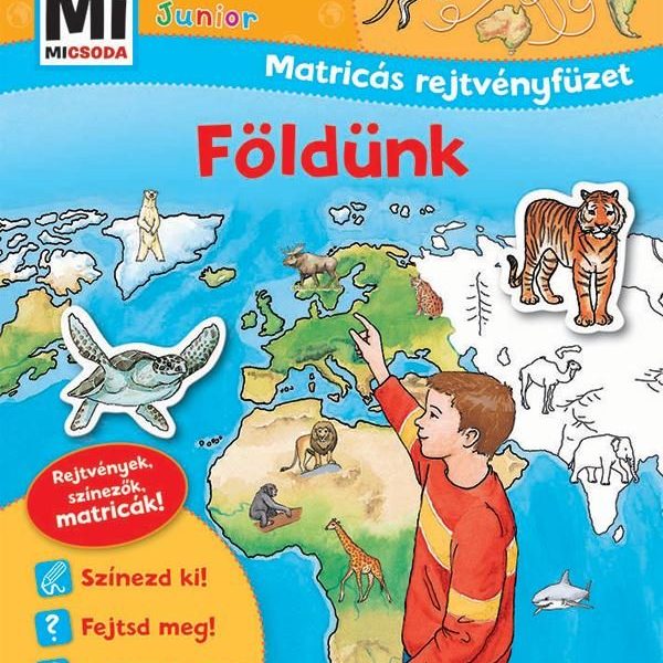 FÖLDÜNK - MATRICÁS REJTVÉNYFÜZET - MI MICSODA JUNIOR