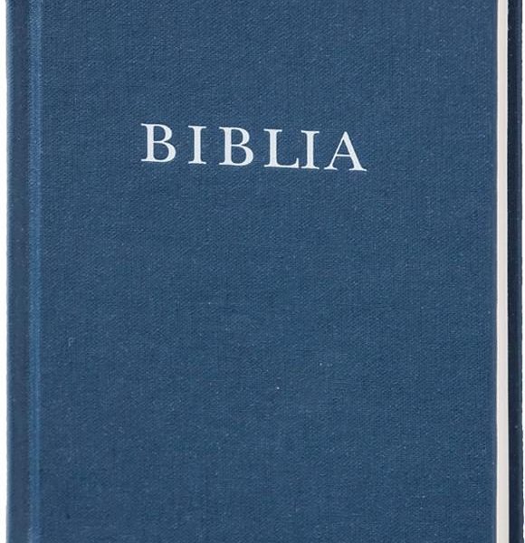 BIBLIA - KÖZÉPMÉRETŰ - VÁSZONKÖTÉSŰ, KÉK (RÚF 2014)