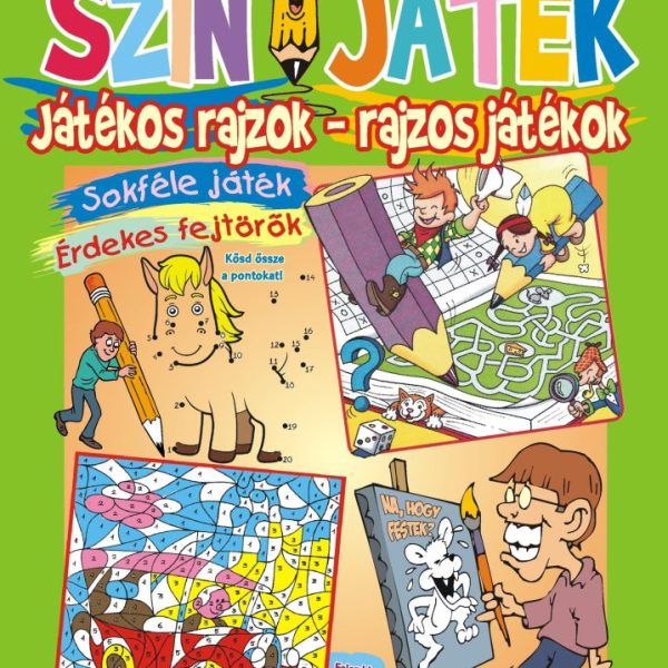 TAPSI SZÍN-JÁTÉK - JÁTÉKOS RAJZOK-RAJZOS JÁTÉKOK