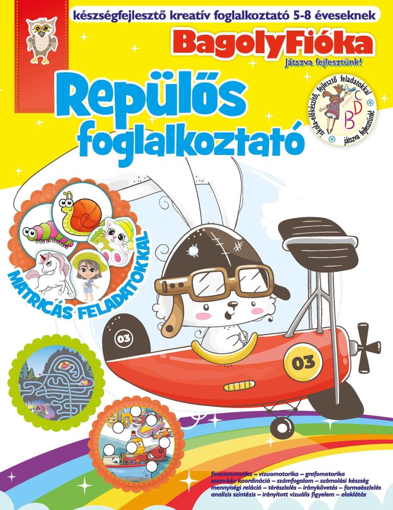 REPÜLŐS FOGLALKOZTATÓ - BAGOLYFIÓKA (KREATÍV FOGLALKOZTATÓ)