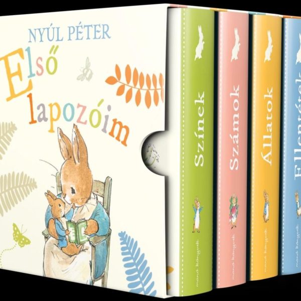 NYÚL PÉTER - ELSŐ LAPOZÓIM - SZÍNEK, SZÁMOK, ÁLLATOK ÉS ELLENTÉTEK