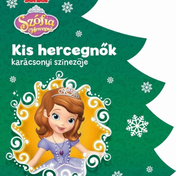 DISNEY - KIS HERCEGNŐK KARÁCSONYI SZÍNEZŐJE