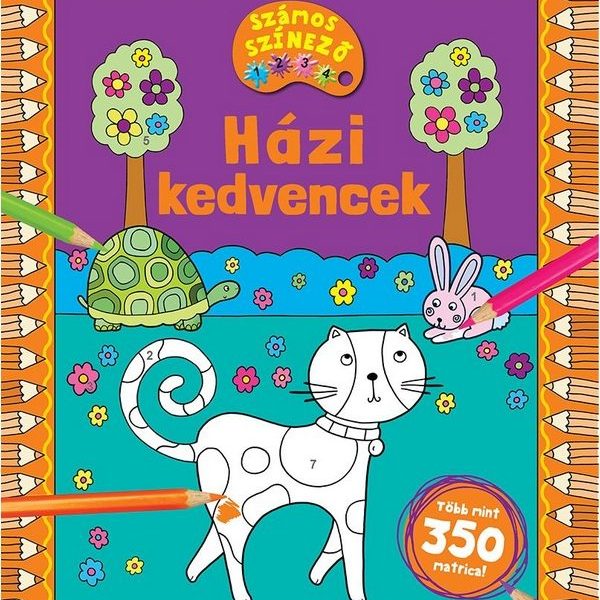 HÁZI KEDVENCEK - SZÁMOS SZÍNEZŐ