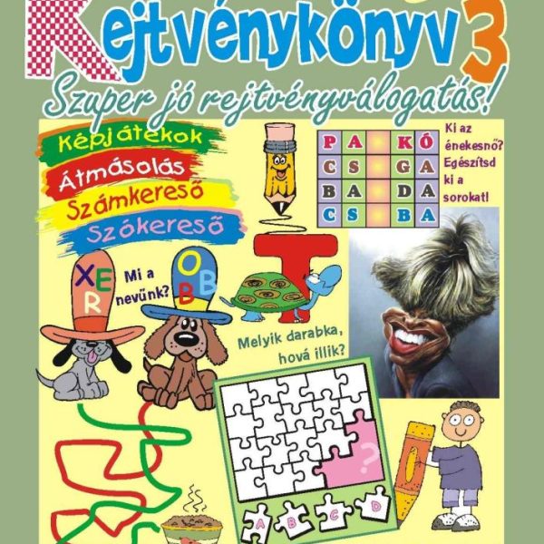 TAPSI ÉVKÖNYV - REJTVÉNYKÖNYV 3.