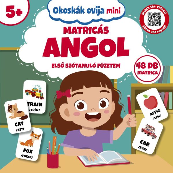 MATRICÁS ANGOL - ELSŐ TANULÓ FÜZETEM (OKOSKÁK OVIJA MINI)