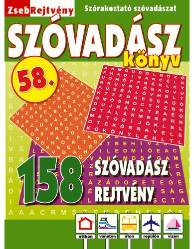 ZSEBREJTVÉNY SZÓVADÁSZ KÖNYV 58.