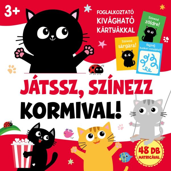 JÁTSSZ, SZÍNEZZ KORMIVAL! (48 DB MATRICÁVAL)