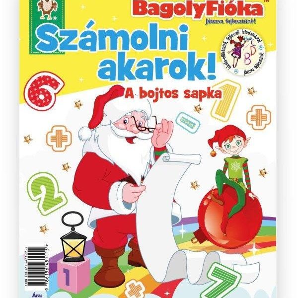 BAGOLYFIÓKA - SZÁMOLNI AKAROK! A BOJTOS SAPKA KREATÍV FOGLALKOZTATÓ FÜZET