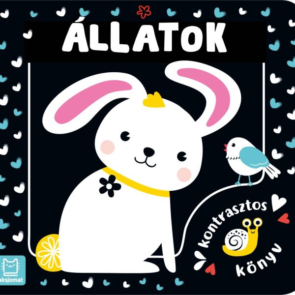 ÁLLATOK - KONTRASZTOS KÖNYV