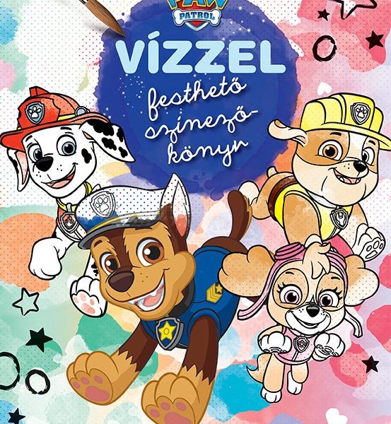 VÍZZEL FESTHETŐ SZÍNEZŐKÖNYV - MANCS ŐRJÁRAT