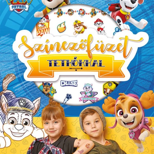 SZÍNEZŐFÜZET TETKÓKKAL - MANCS ŐRJÁRAT