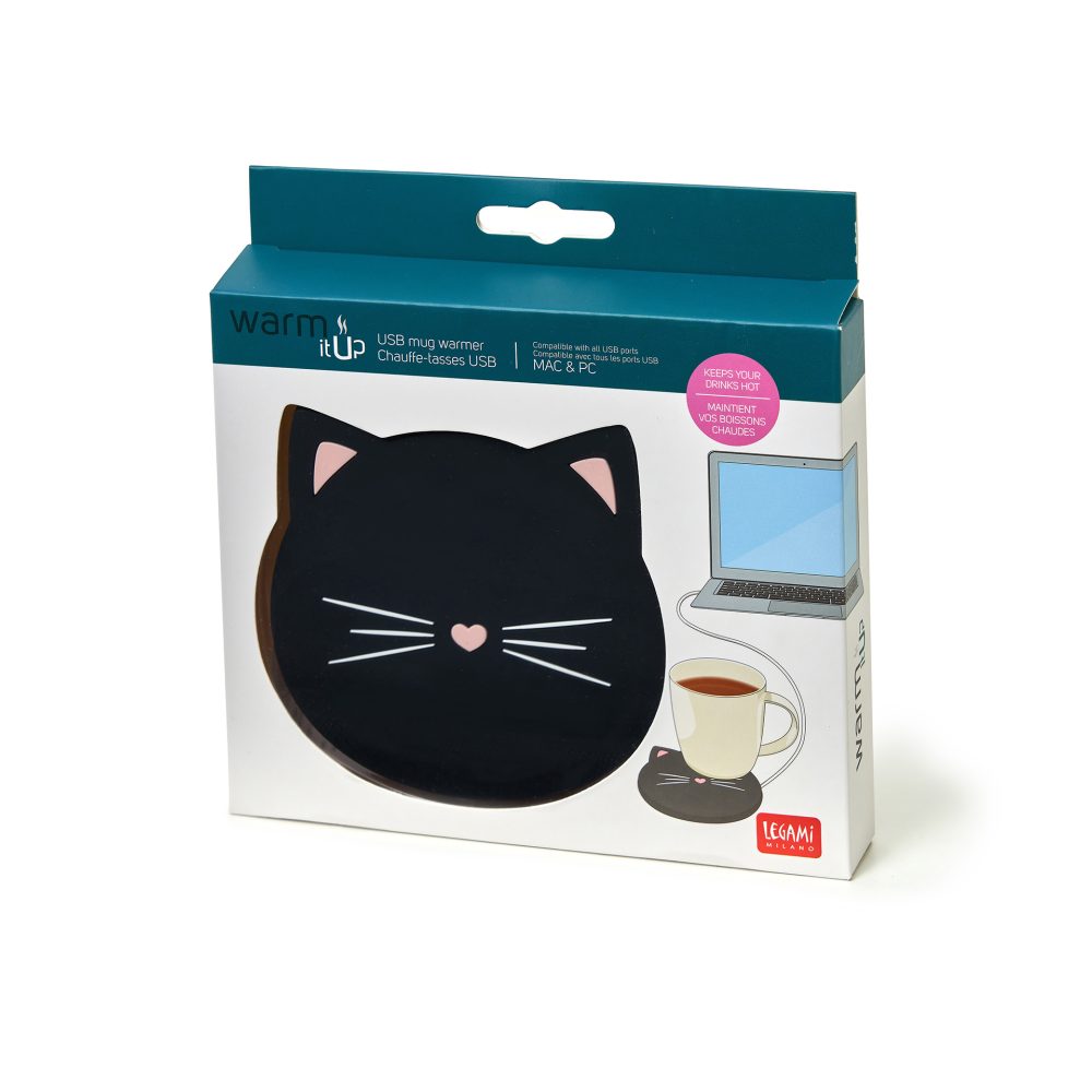 LEGAMI USB CSÉSZE MELEGÍTŐ ALÁTÉT, CICÁS