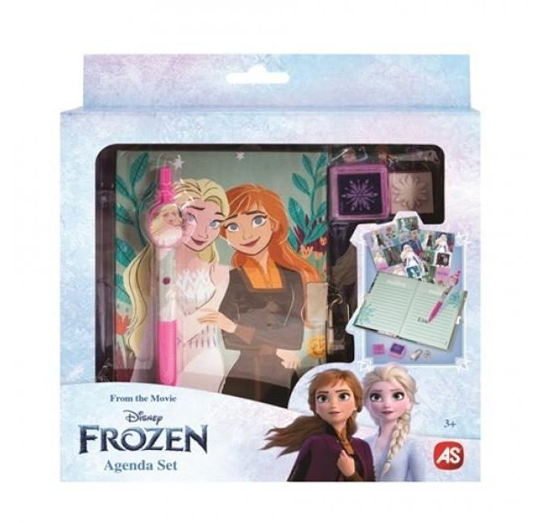 NAPLÓ-FROZEN LAKATTAL+TOLL+NYOMDA ELZA ÉS ANNA