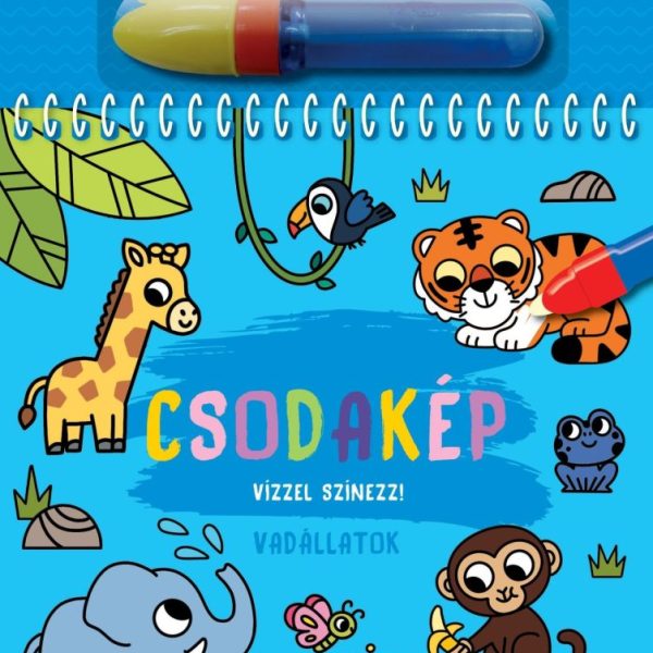 CSODAKÉP  - VÍZZEL SZÍNEZZ! - VADÁLLATOK