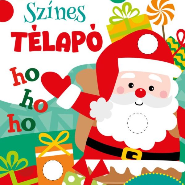 SZÍNES TÉLAPÓ - SZÍNEZZ MATRICÁKKAL -  140 DB MATRICÁVAL