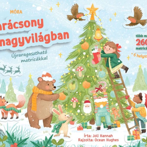 KARÁCSONY A NAGYVILÁGBAN - ÚJRARAGASZTHATÓ MATRICÁKKAL