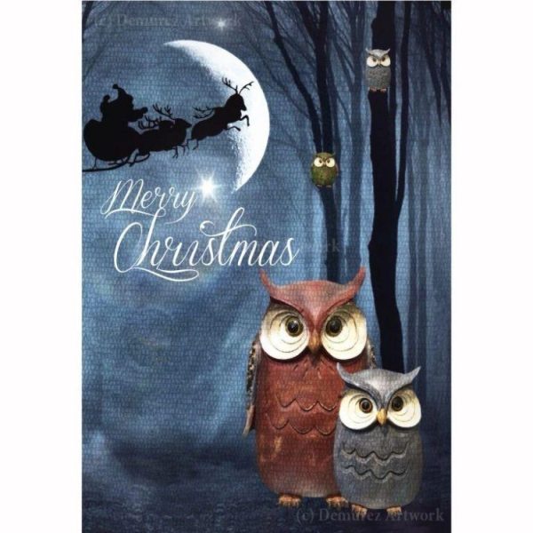 MEL HARRISON 03 (W-9-0007) ÜDVÖZLŐLAP KARÁCSONY