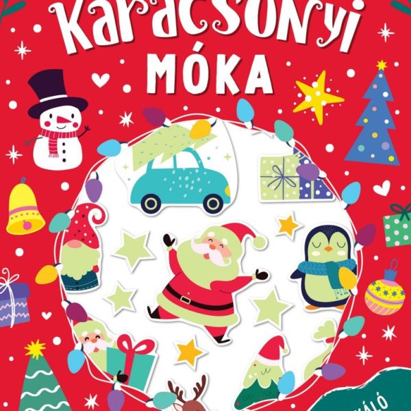 KARÁCSONYI MÓKA - FOSZFORESZKÁLÓ MATRICÁKKAL