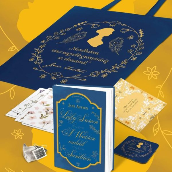 BOLDOG SZÜLETÉSNAPOT, JANE AUSTEN! - KÖNYVES CSOMAG