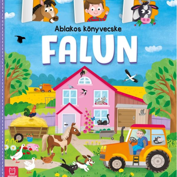 FALUN - ABLAKOS KÖNYVECSKE