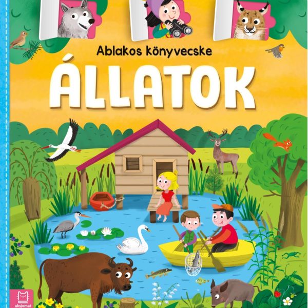 ÁLLATOK - ABLAKOS KÖNYVECSKE