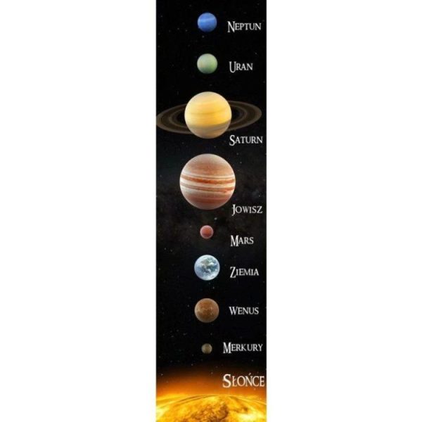 SOLAR SYSTEM BOOKMARK PL