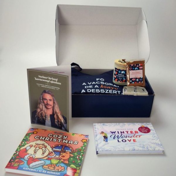 KARÁCSONYI KÖNYVÖLELÉS - COZY CHRISTMAS, WINTER WONDER LOVE + AJÁNDÉKOK