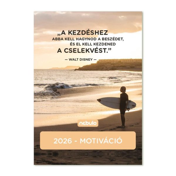 FALINAPTÁR A4 TŰZÖTT 2026, MOTIVÁCIÓ
